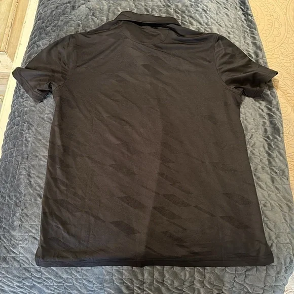 TailorByrd NWT Men’s Black Textured Polo - Picture 9 of 9